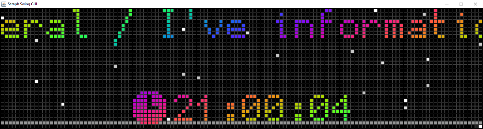 Seraph Swing GUI for testing.